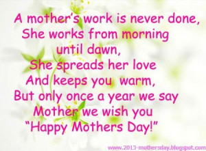 pinterest cute Mothers day sayings | Happy Mother's Day Quotes 2013