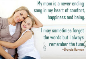 Believe in love at first sight, Because I'm loving my mom... Since i ...