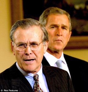... war: How President Bush's Iraq briefings came with quotes from the