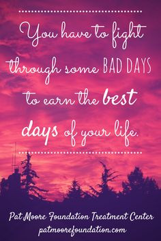 ... quotes about addiction recovery follow Pat Moore Foundation. More