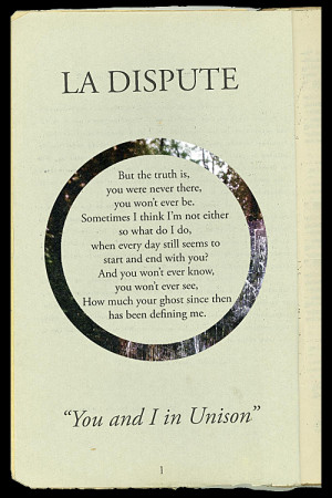 quote hipster lyrics vintage indie book wildlife Reading la dispute ...