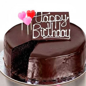 Happy Birthday Chocolate Cake Wishes | Lovely Birthday Cake