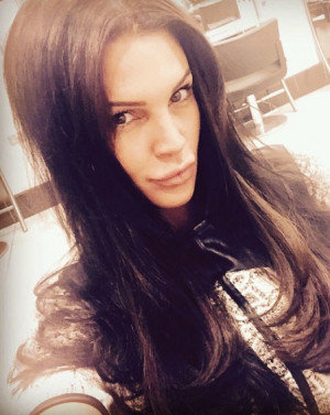 ... off her new extensions and dolled up look [Danielle Lloyd/Instagram