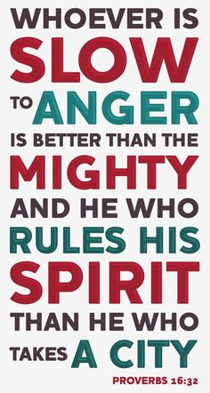 Bible Verses on Anger