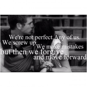 We're not perfect