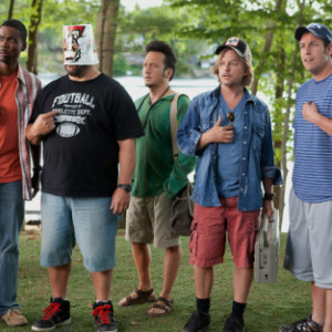... Adam Sandler and the Cast of Grown Ups Having a Blast in Set Photos
