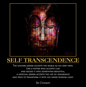 ... assesses self transcendence as the sum of three sub scores self