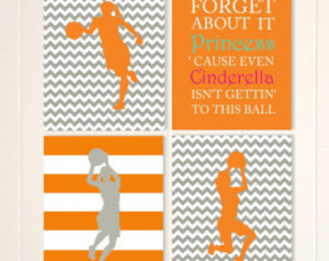 Girls sports art, girls basketball wall art, basketball, girls wall ...