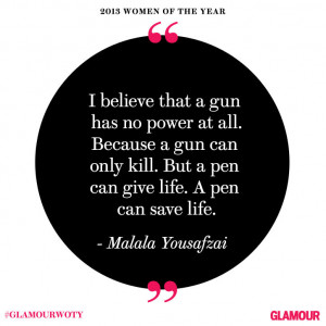 Inspiring Quotes From Malala Yousafzai, Gabby Giffords, and More of ...