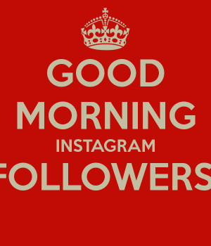 Good Morning Instagram Post