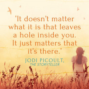 Images taken from the Official Jodi Picoult UK Fanpage.