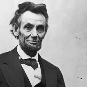 Abraham Lincoln clearly needed more sleep.
