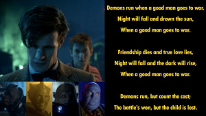 good man goes to war doctor who dr who season 6 when a good man goes ...
