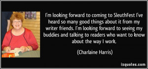 More Charlaine Harris Quotes