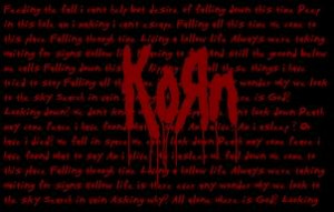 Korn Lyrics Wallpaper