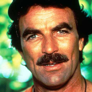 is tom selleck mustache real 'Magnum P.I.'