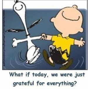 Be grateful every day!
