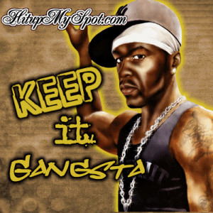 Keep it gangsta cool graphic
