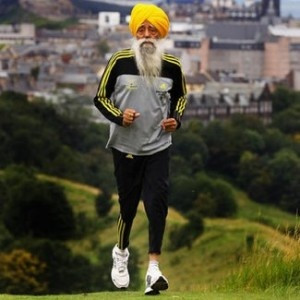 Fauja Singh (born April 1, 1911). He is a world record holder in his ...