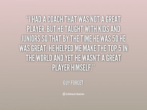 Quotes For Player Coach And