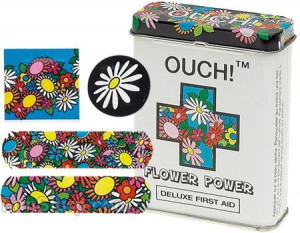 Ouch! Flower Power Bandages | FunSlurp
