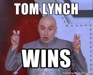 Dr. Evil Air Quotes - tom lynch wins