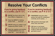 leadership resolving conflict more conflict resolution para curso 1