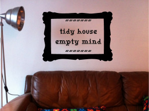 Tidy House Empty mind 
