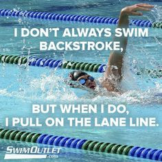 don't always swim backstroke... #swimmerprobs #swimhumor #swimoutlet ...