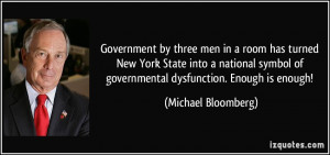 Government by three men in a room has turned New York State into a ...