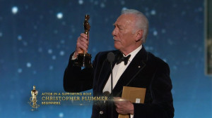 Christopher Plummer 2012 Academy Award Acceptance Speech for Best ...