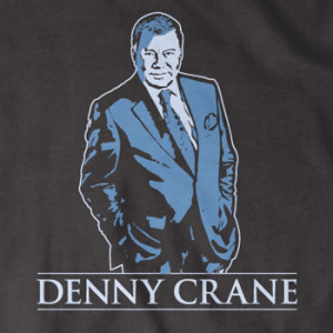 greatest characters, this is a priceless Denny Crane fan T-shirt