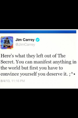 Jim Carey quote. Love that!