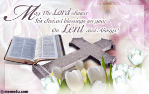 ... Lent and always!