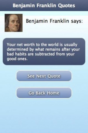View bigger - Benjamin Franklin Quotes for Android screenshot