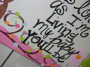 To finish the gift off, I included a copy of this precious book. We're ...