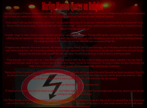 Marilyn Manson Quotes on Religion