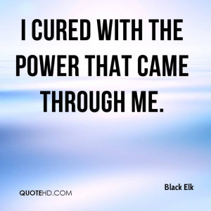 Black Elk Power Quotes