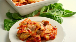 Spinach-Ravioli Lasagna