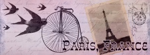 Vintage French facebook Timeline Cover Photo Graphic for you to ...