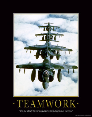 Teamwork- Military