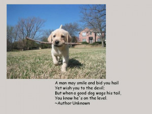 Quotes about Dogs and People