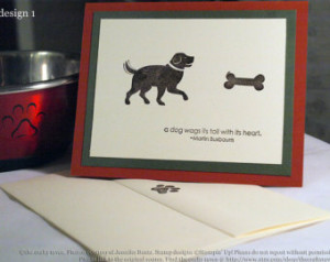 Popular items for dog sympathy card