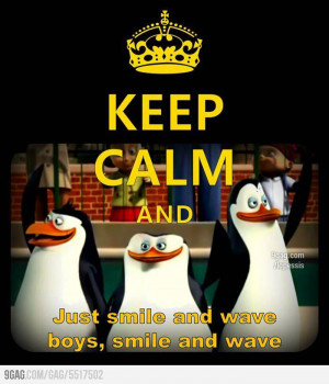 Keep Calm - The Penguins of Madagascar Picture