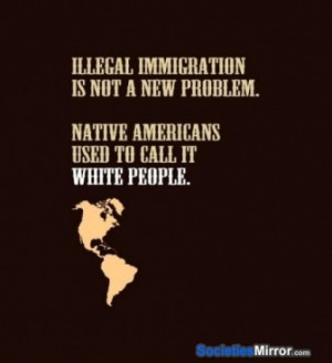Native American Illegal Immigration