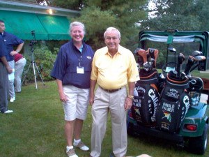 Dede Rittman with Arnold Palmer (2)