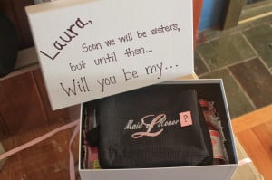 Go Back > Images For > Will You Be My Maid Of Honor Quotes