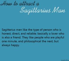 Attracting Sagittarius Man