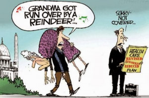 Gratuitous Obamacare Cartoons Because It's Too Damn Easy!