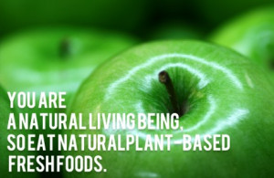 YOU ARE A NATURAL LIVING BEING…